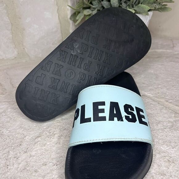 Pink Beach Please slides sz small - Picture 2 of 3